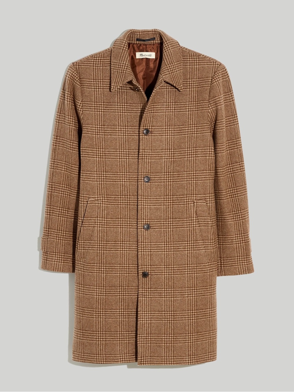 Madewell Men’s Italian Insuluxe Overcoat Brand New Size Small
